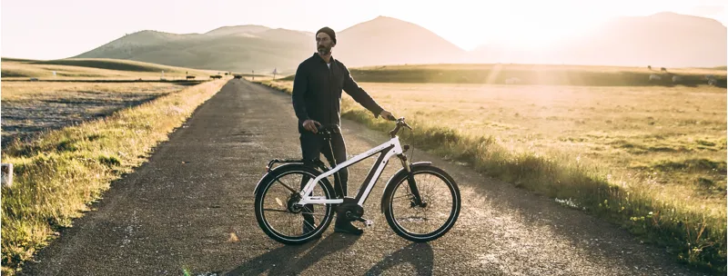 Riese and Muller Charger GT Silent Electric Bike Pearl White-5